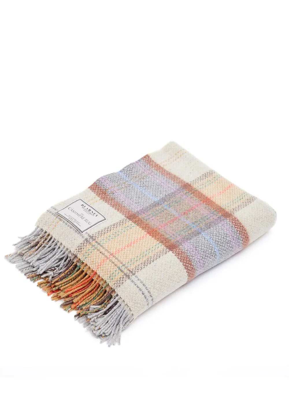 Heather Fields Wool Cashmere Throw