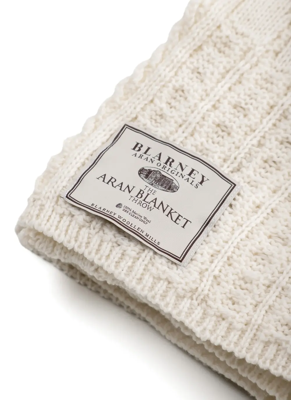 Personalized Patchwork Aran Throw