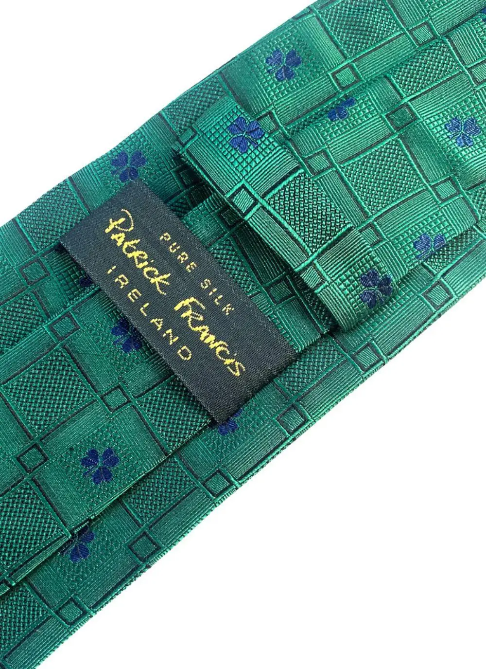 Green Shamrock Silk Tie