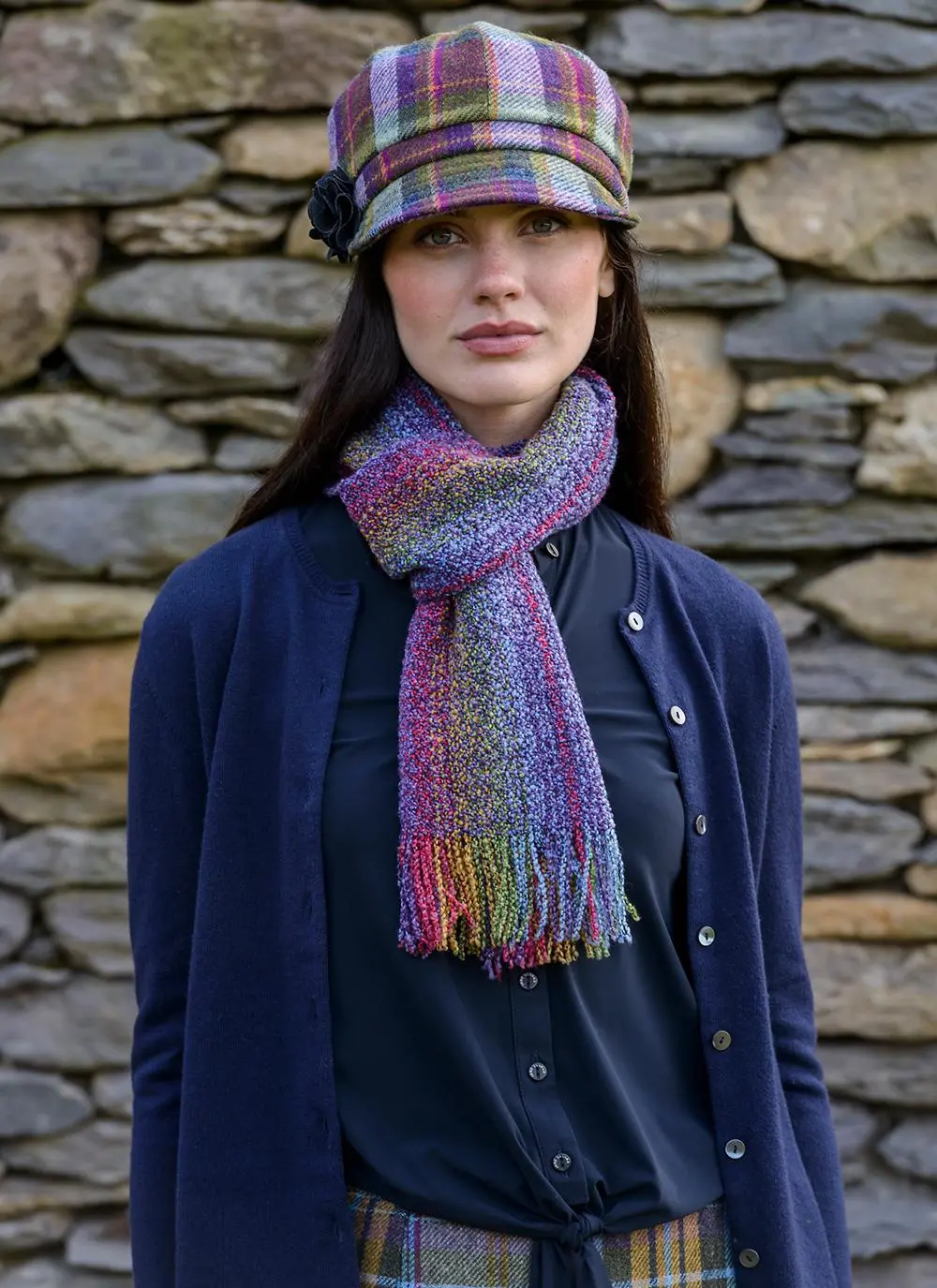 Mucros Wool Cashmere Skellig Scarf