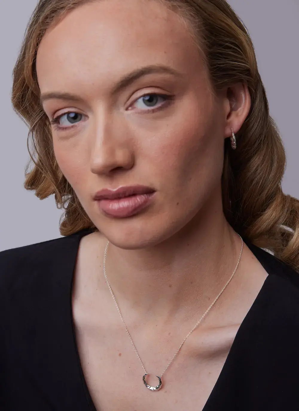 Sterling Silver Torc Necklace