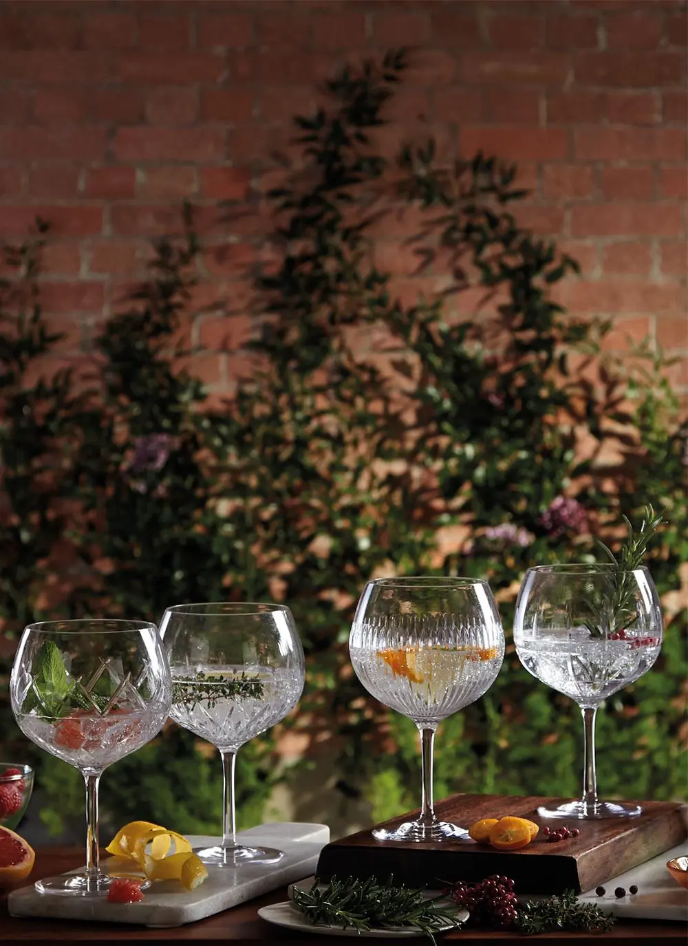 Waterford Crystal Lismore Gin Glasses Set of 2