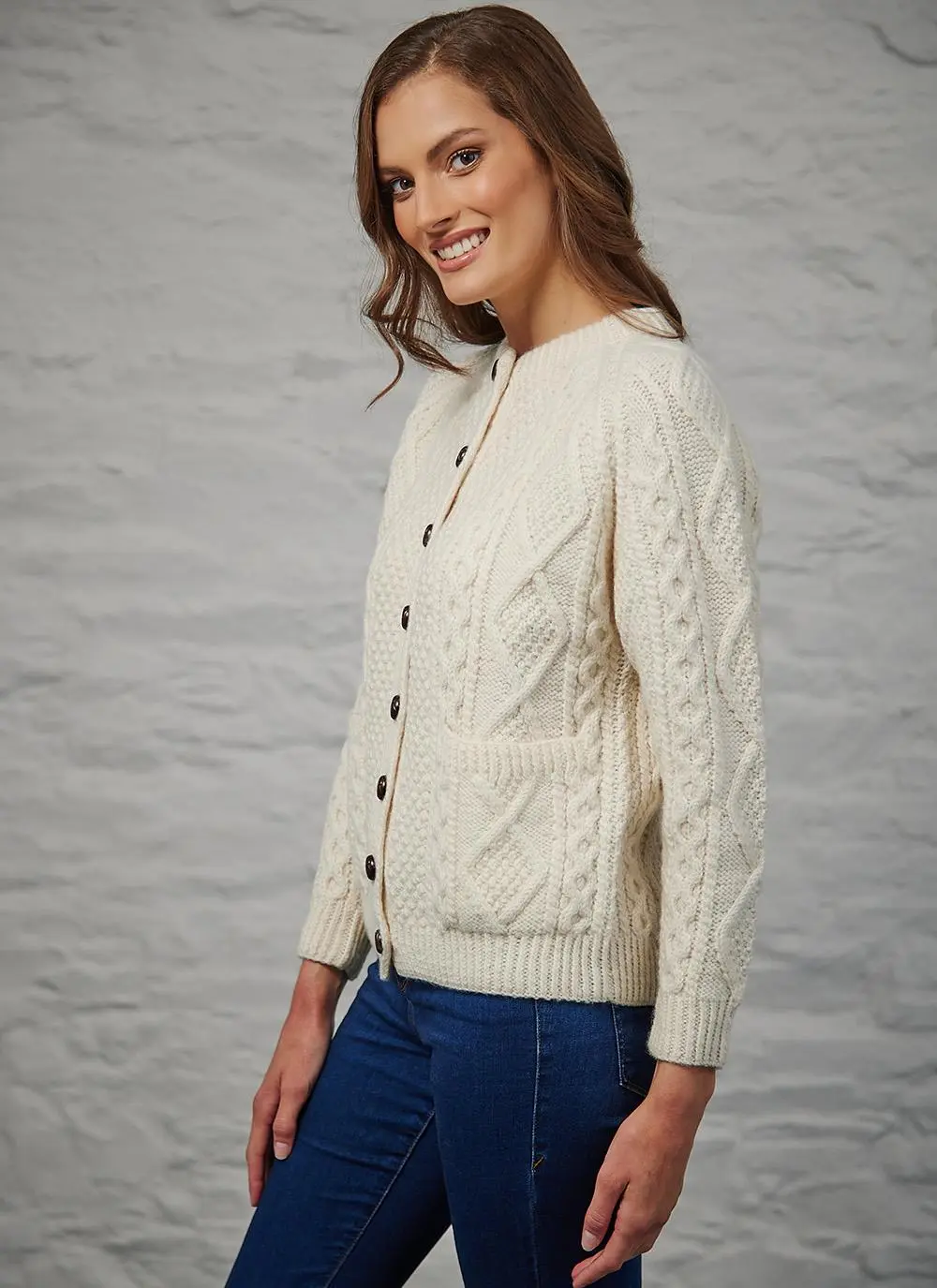 Traditional Hand-Knit Aran Lumber