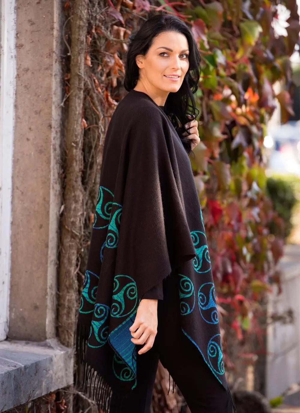 Fringed Triskele Wrap