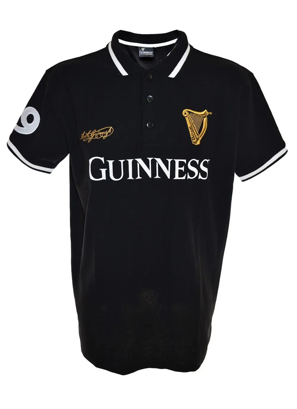 Guinness 59 Stripe Collar Polo