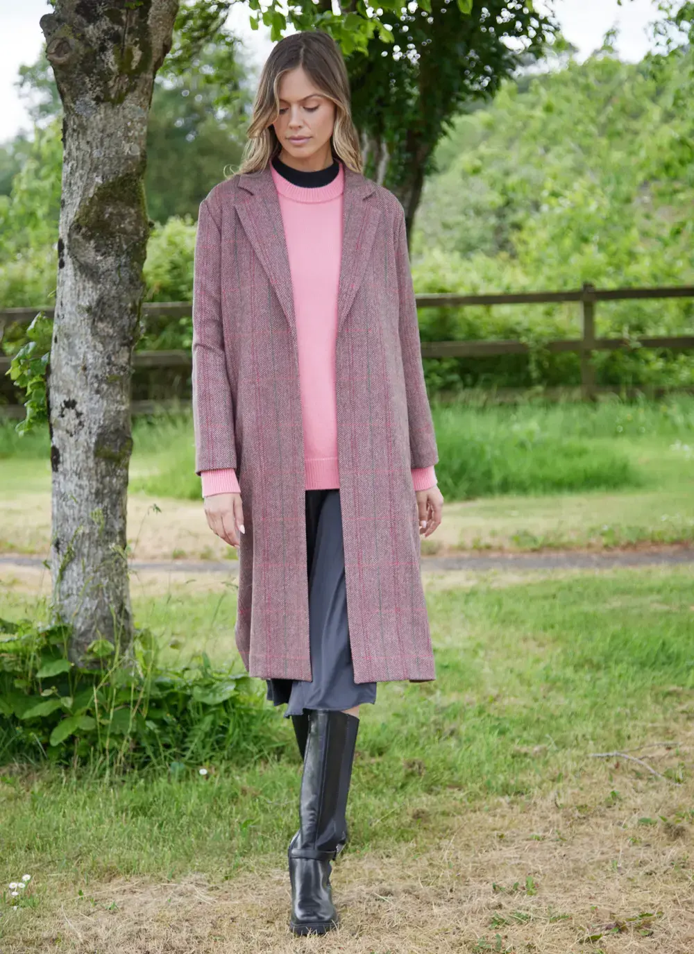 Irish Tweed Duster Coat