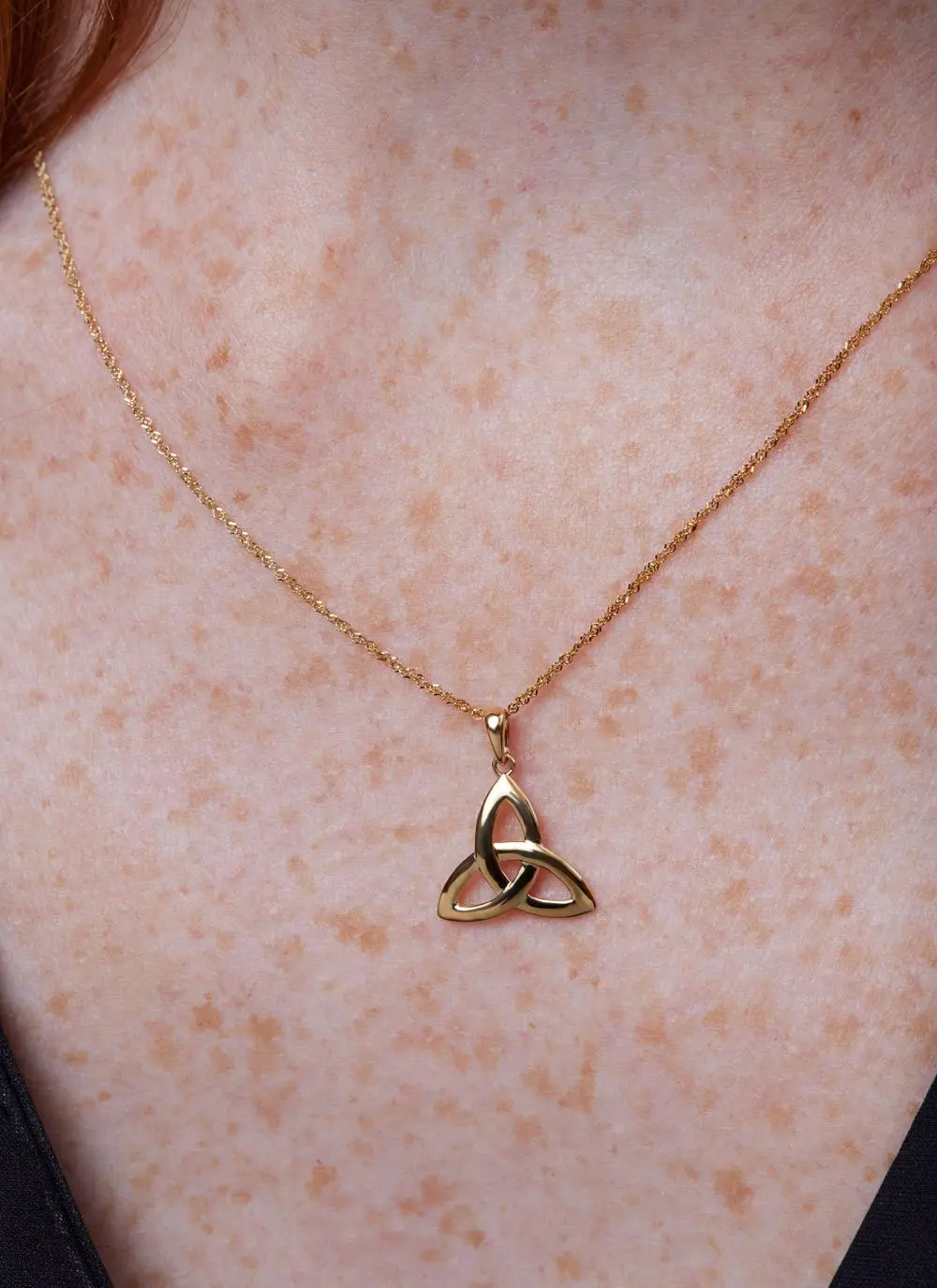 14ct Gold Trinity Knot Pendant