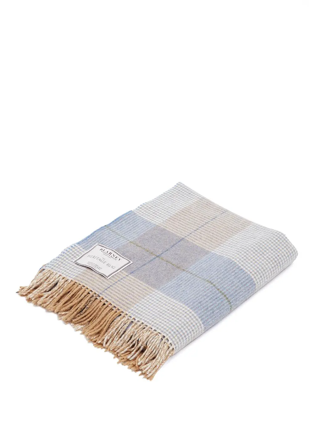 Irish Cottage Lambswool Throw