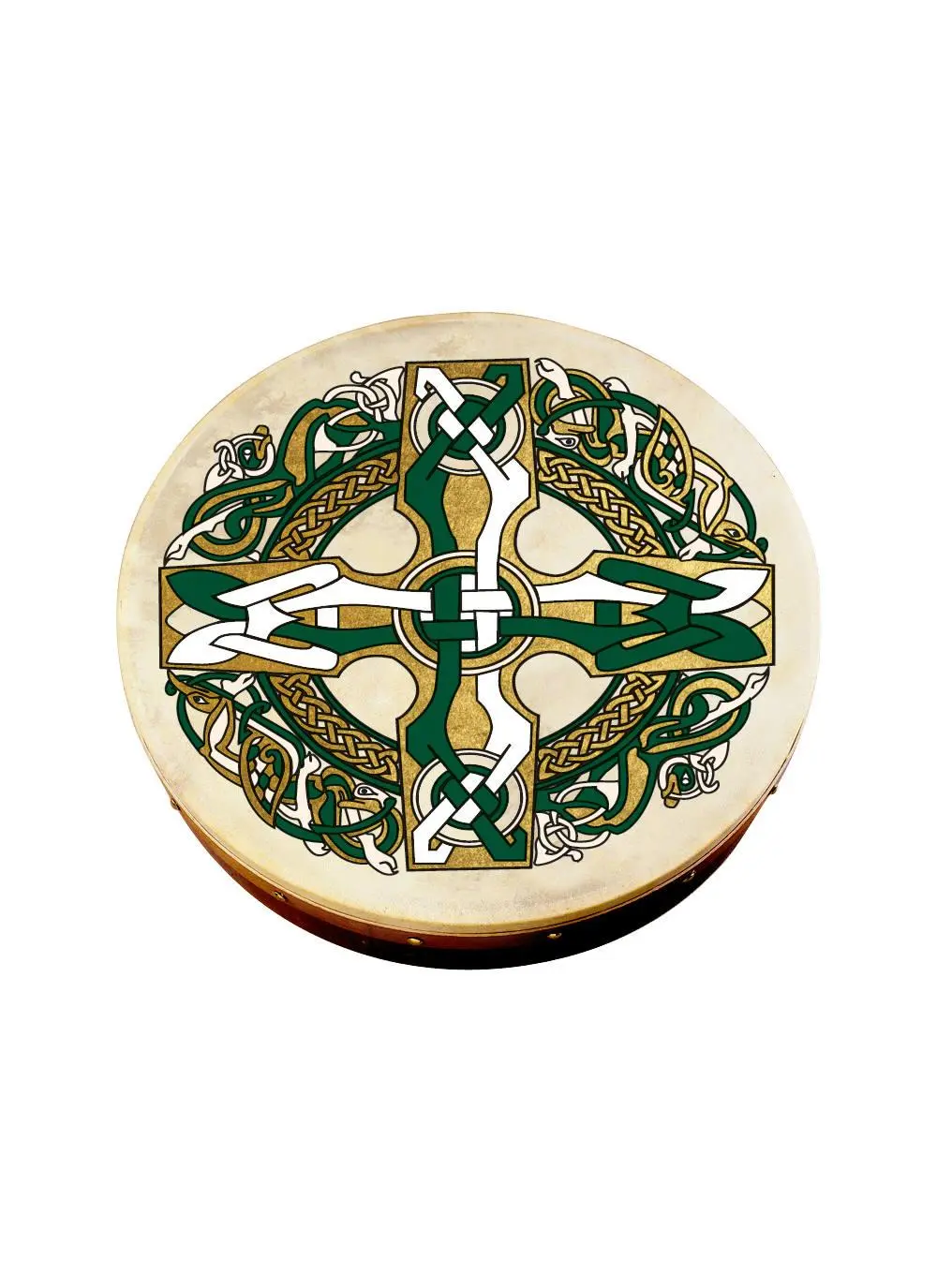 Gaelic Cross Bodhran Set