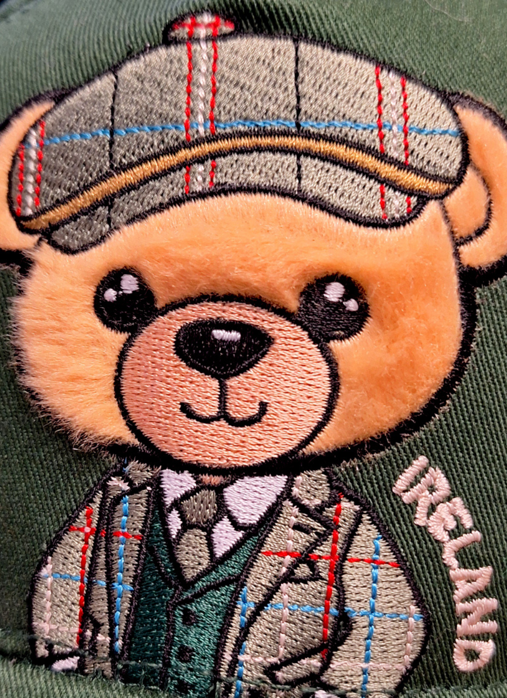 Kids Ireland Bear Baseball Cap