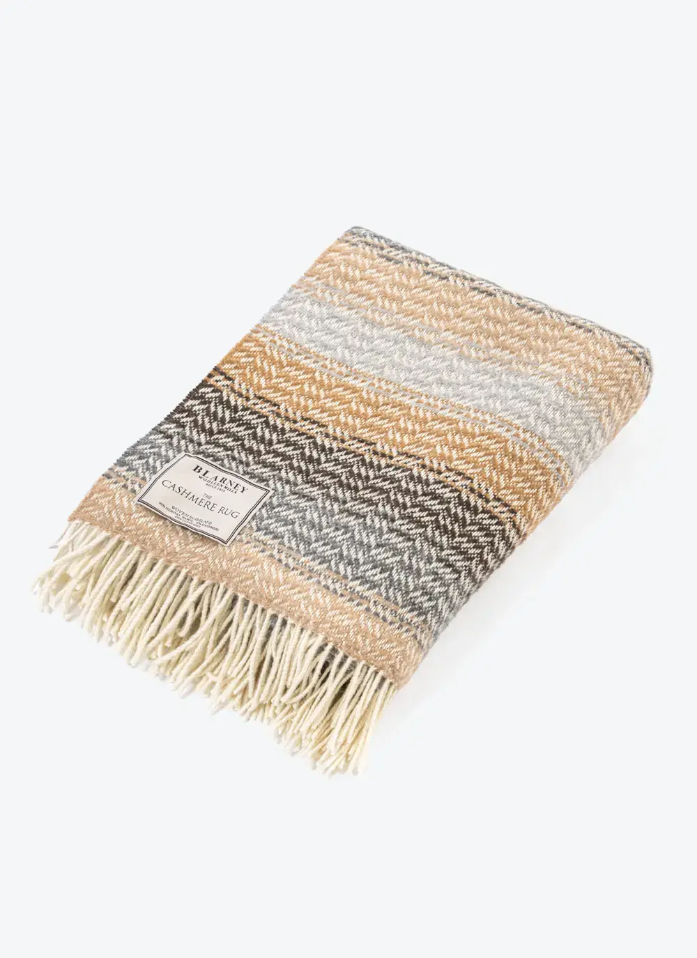 Sand and Shells Wool Cashmere Throw