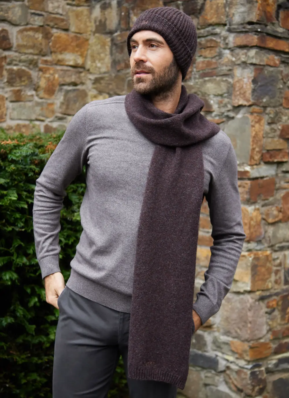Personalized Wool Cashmere Scarf