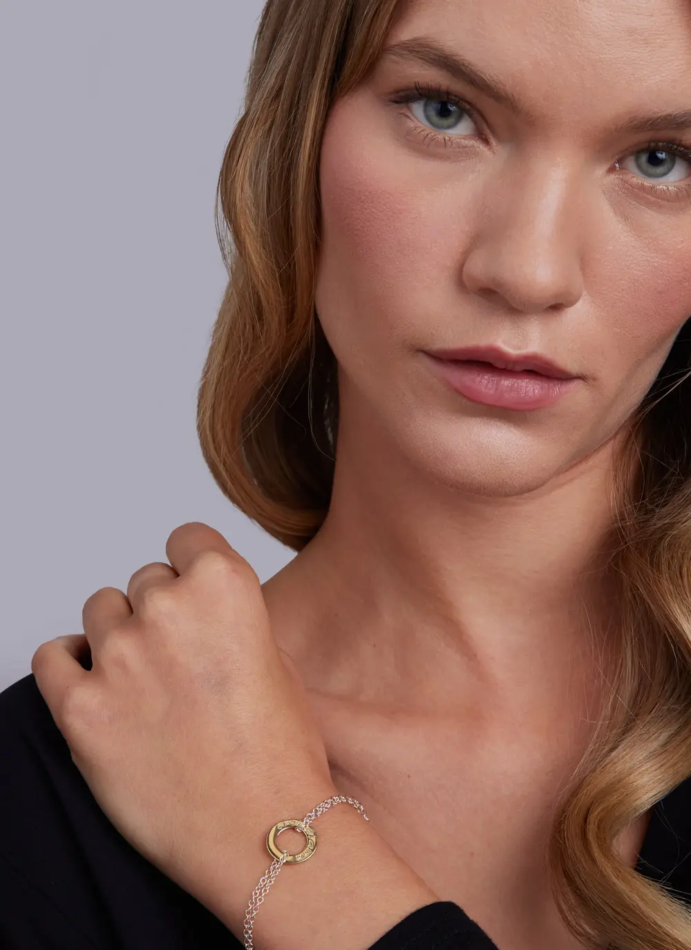 9ct Gold & Sterling Silver Croi Alainn Bracelet