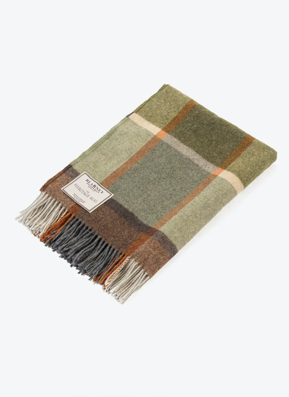 Rustic Charm Lambswool Throw