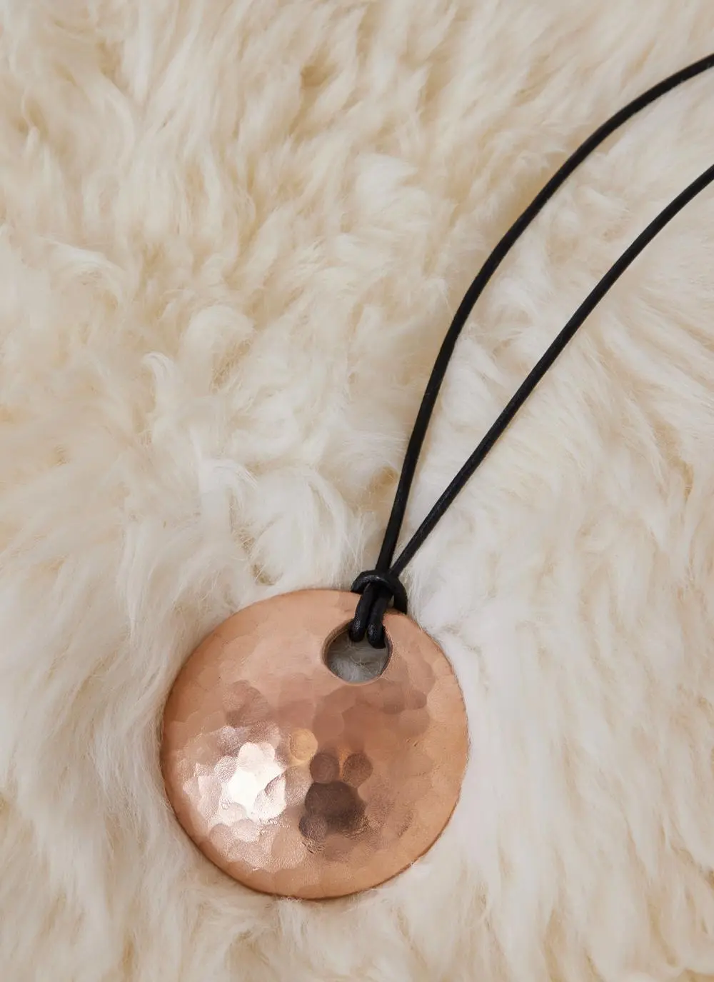 Medium Bronze Sun Pendant