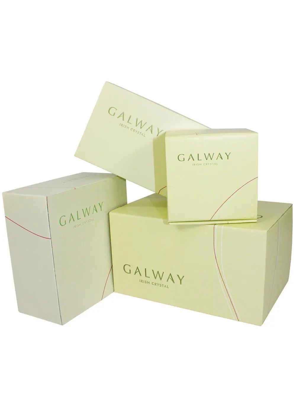 Galway Crystal Personalized Bride and Groom Floral Flute (Pair)