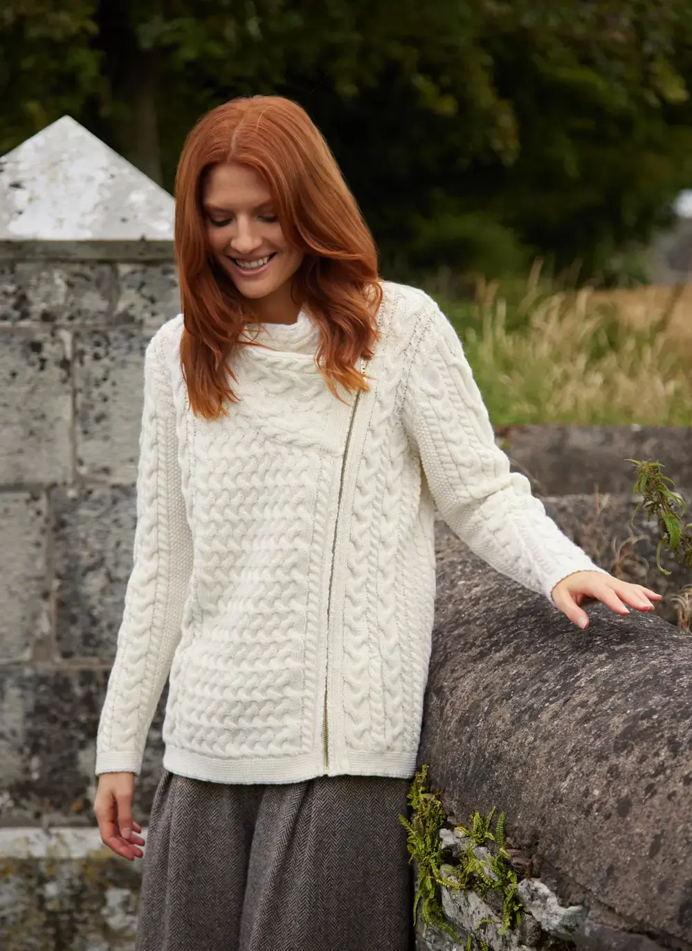 Alannah Aran Biker Jacket