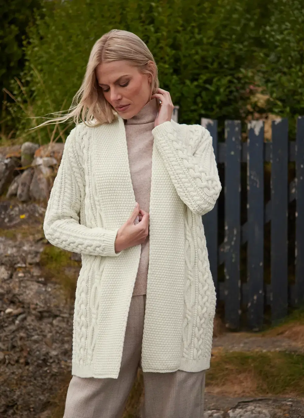 Ciara Aran Cardigan