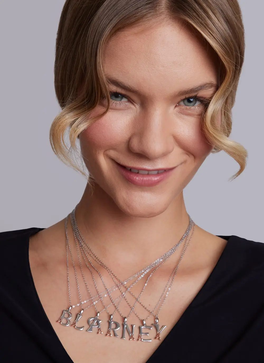 Sterling Silver Trinity Knot Initial Pendant - Z