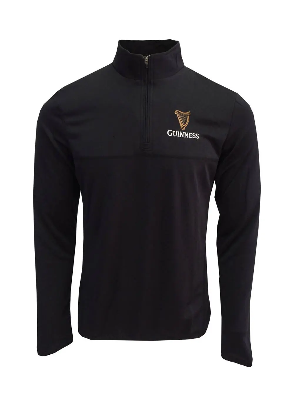 Unisex Guinness Zip Neck Performance Sweater