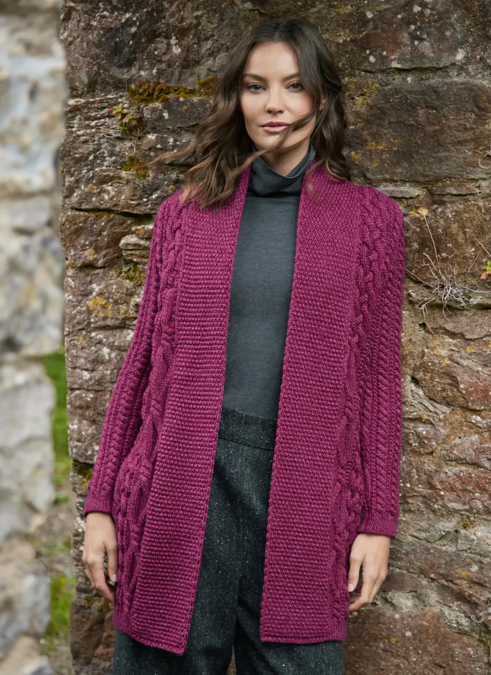 Ciara Aran Cardigan
