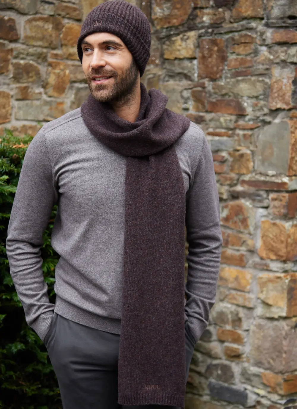 Personalized Wool Cashmere Beanie