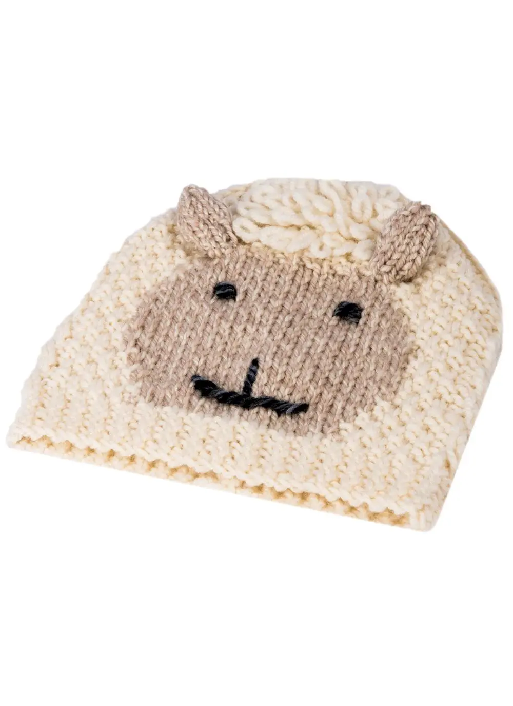 Kids Sheep Beanie with Ears
