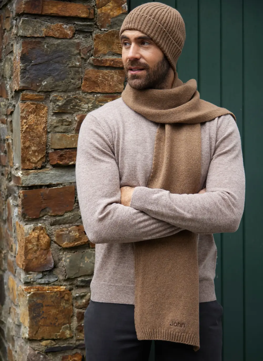 Personalized Wool Cashmere Scarf