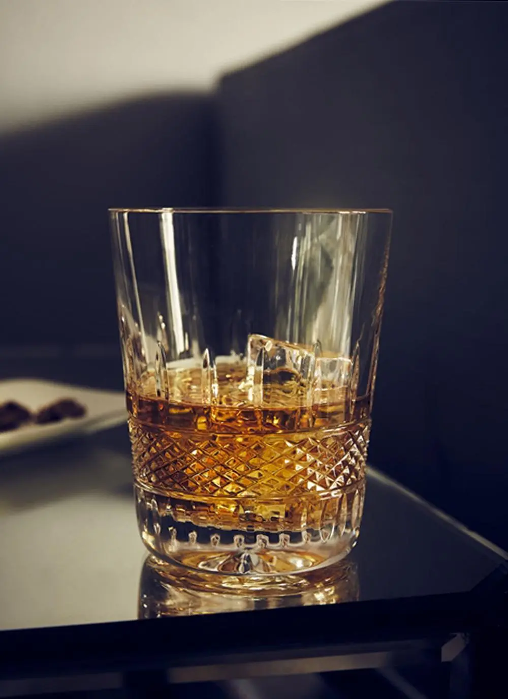 Waterford Crystal Irish Lace Whiskey Glass Set of 2