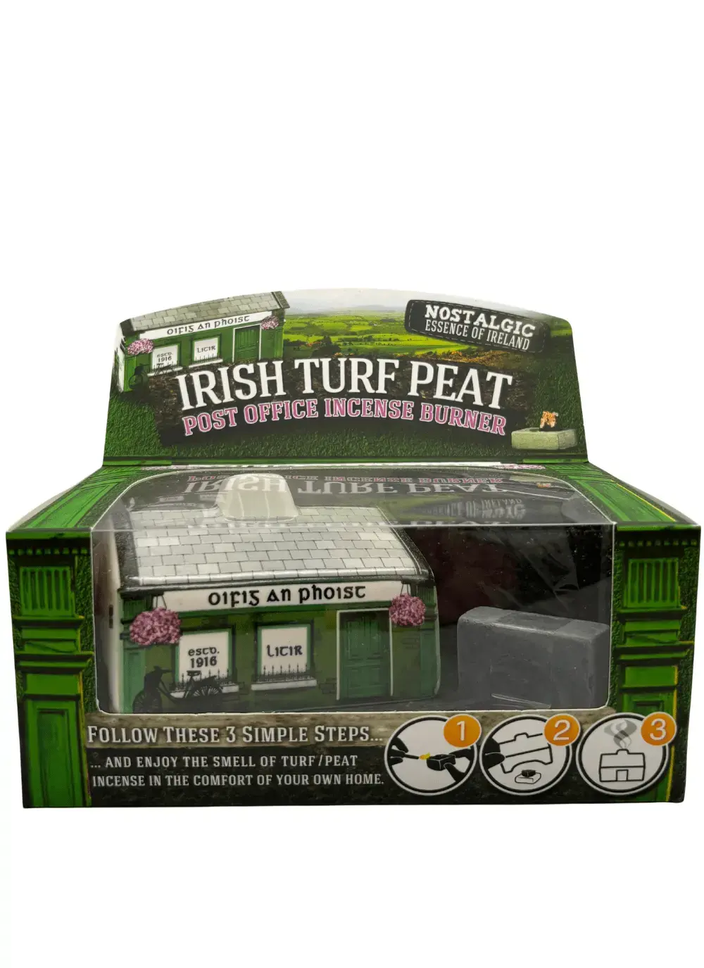 Irish Post Office Incense Burner Set