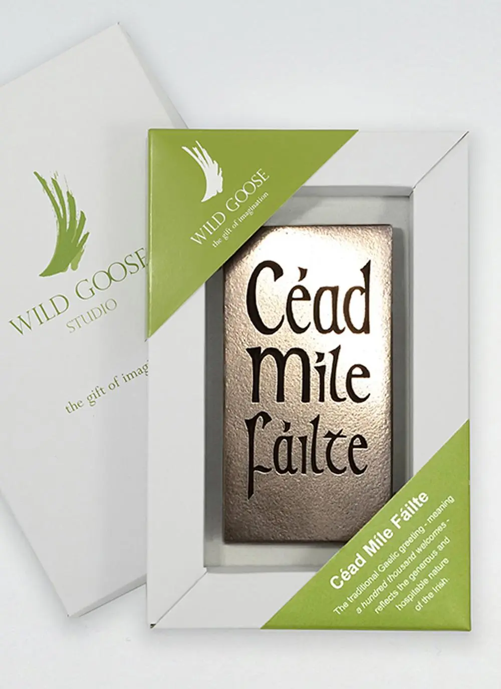 Cead Mile Failte Bronze Plaque
