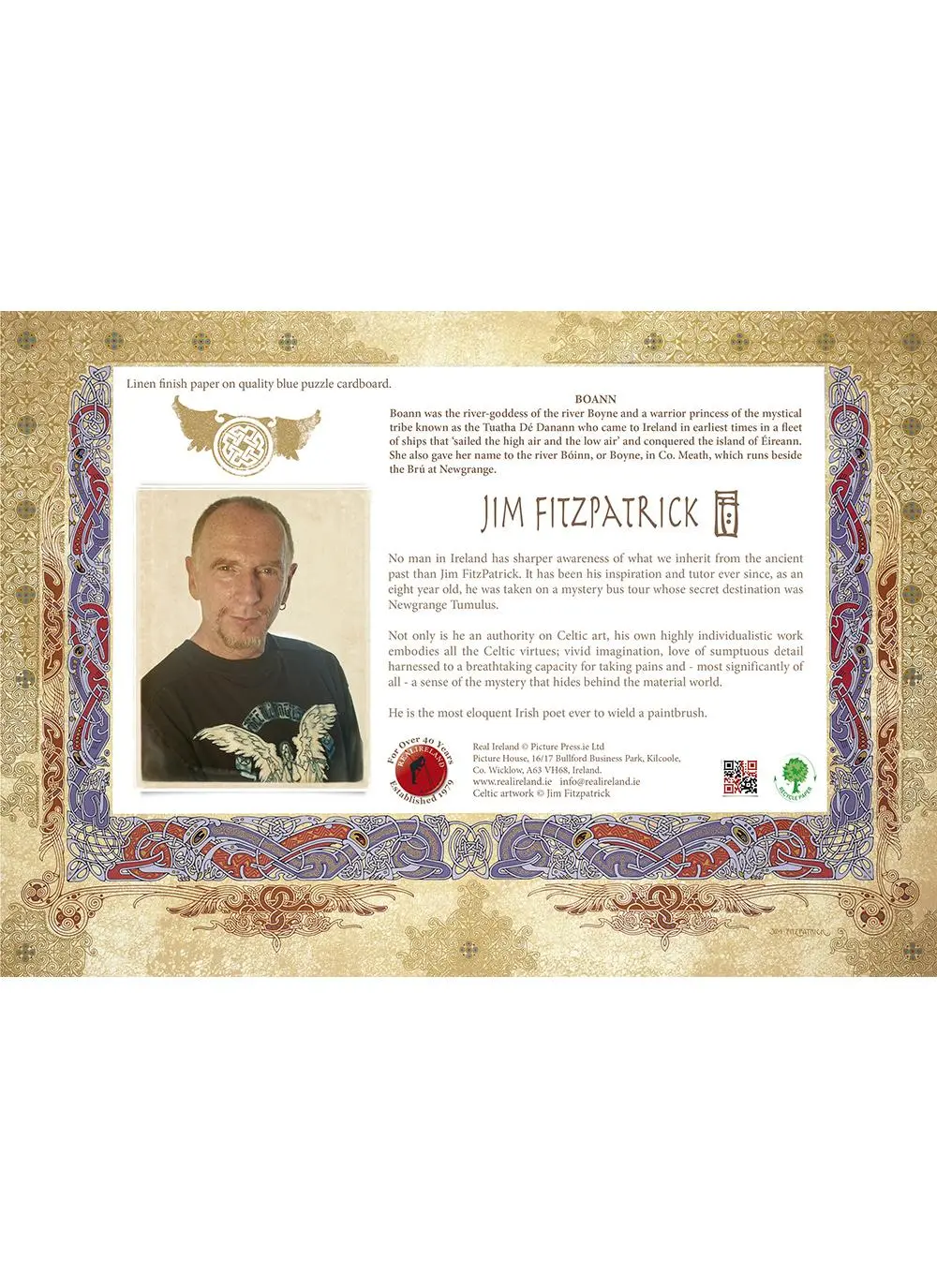 Goddess Boann Jigsaw Puzzle