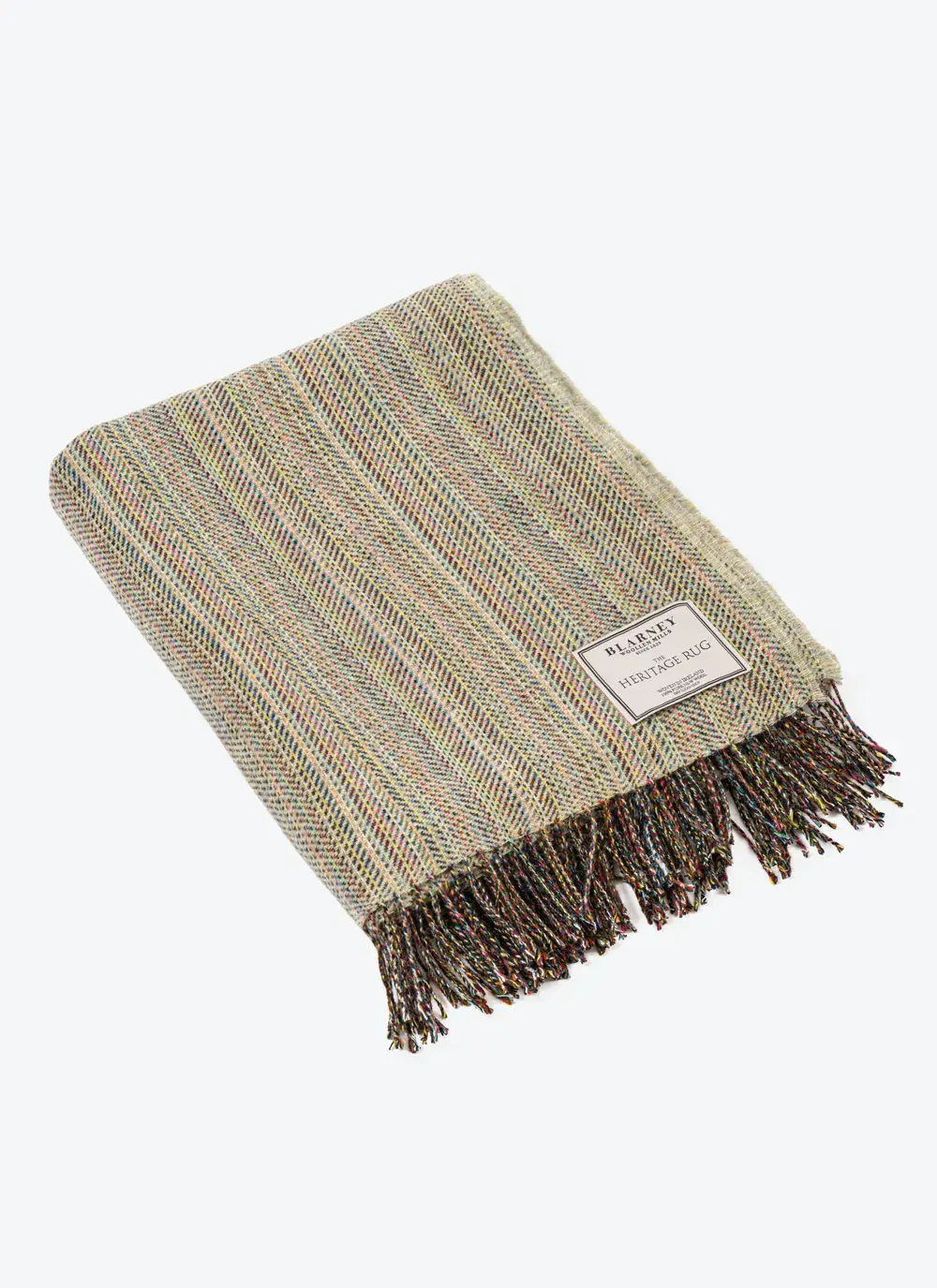 Lichen Tweed Wool Throw