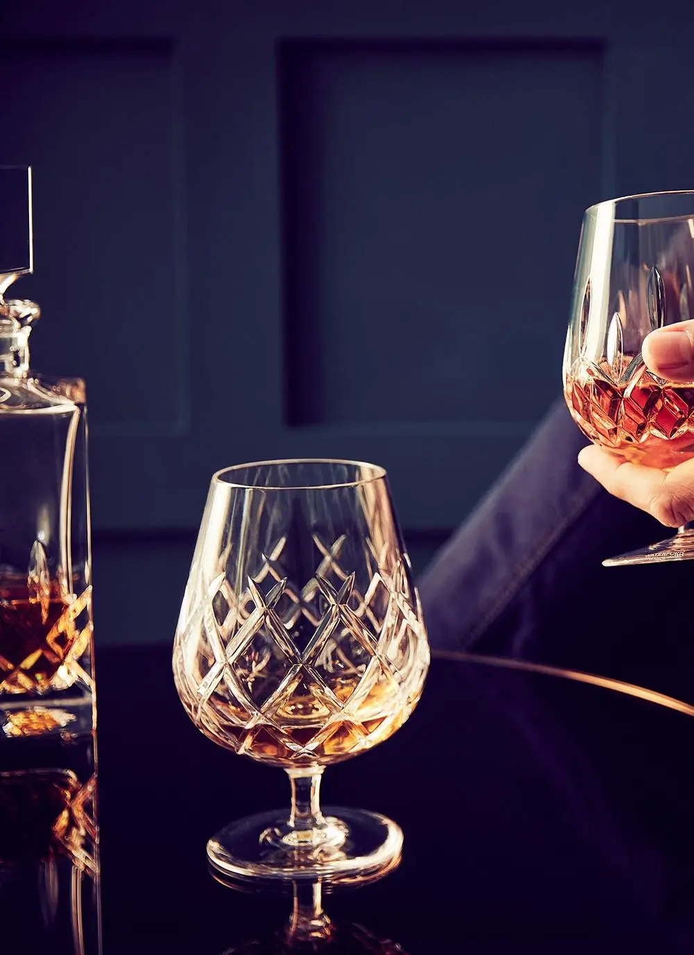 Waterford Crystal Lismore Connoisseur Brandy Balloon Set of 2