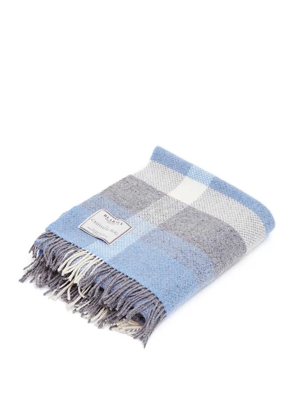 Stormy Waters Wool Cashmere Throw