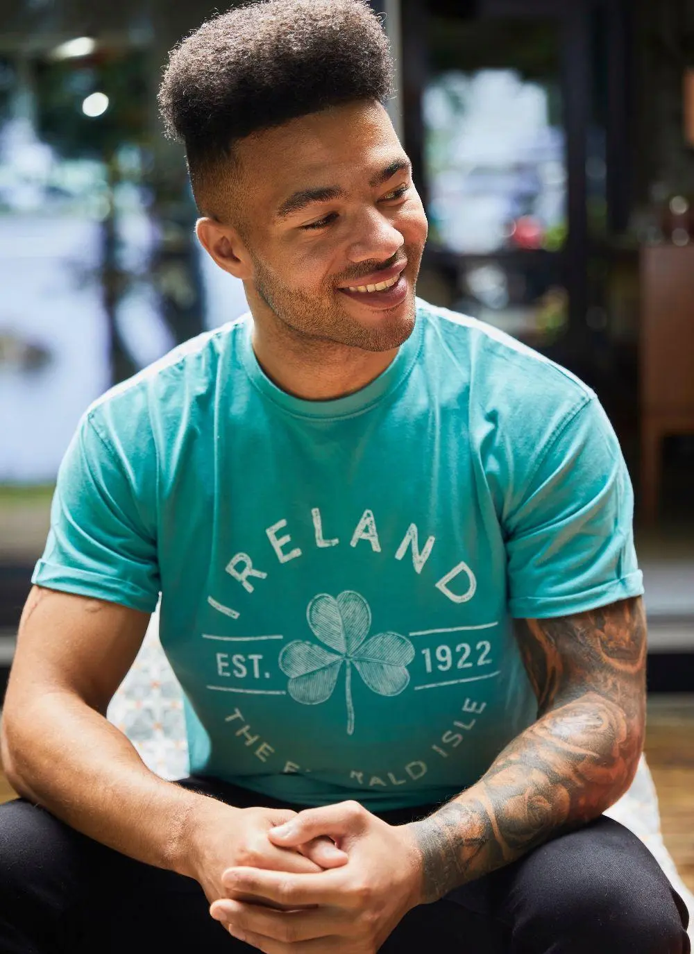 Ireland Est. 1922 Shamrock T-Shirt
