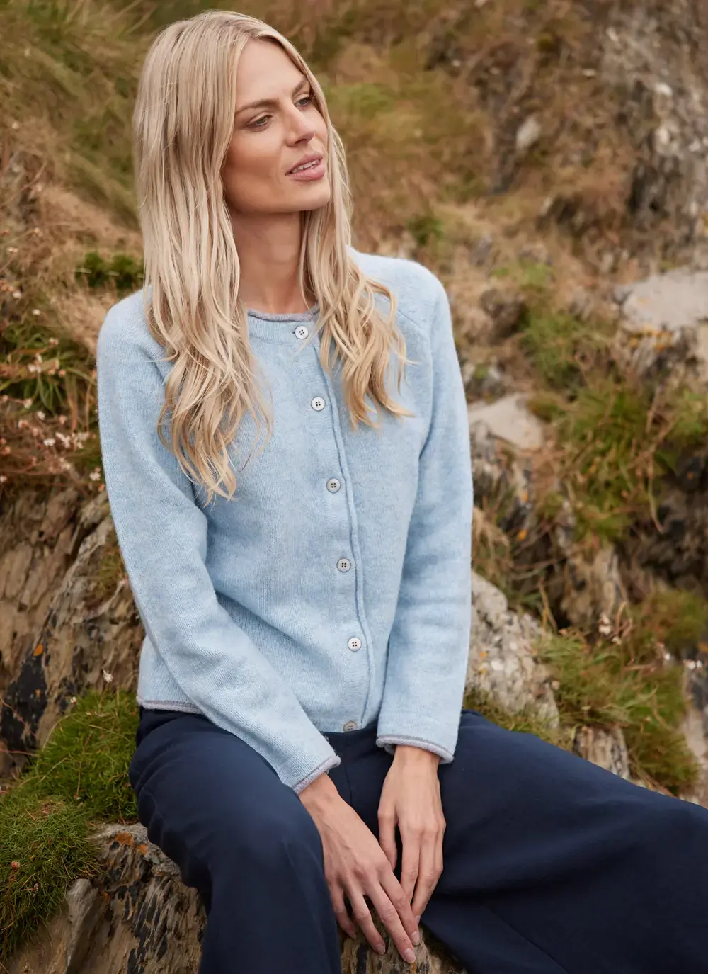 Wool Cashmere Killiney Cardigan