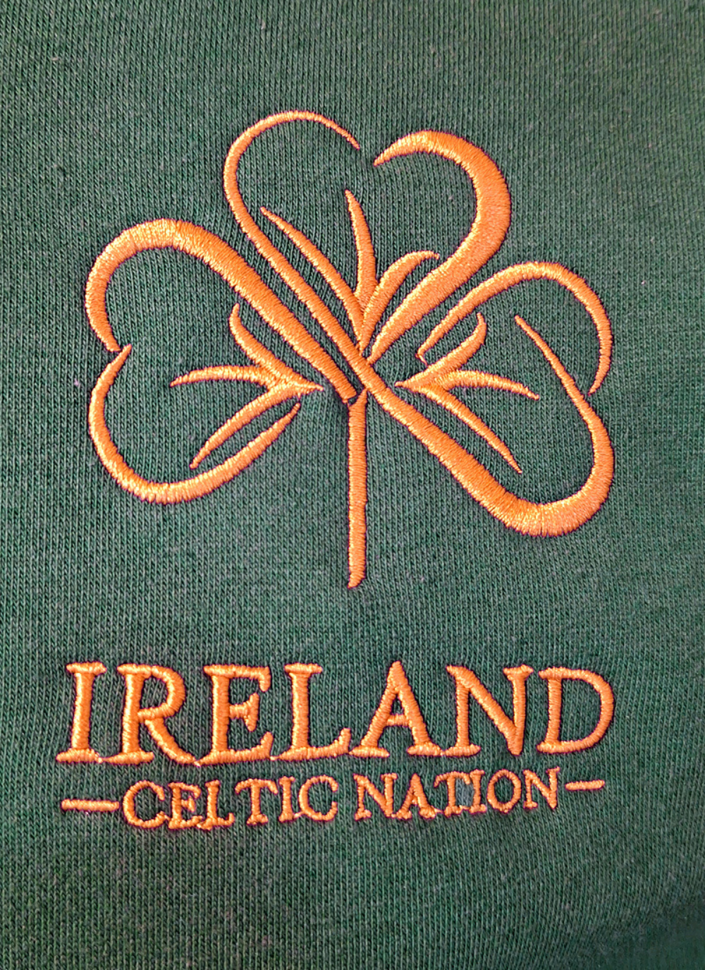 Shamrock Ireland 1/4 Zip Sweater