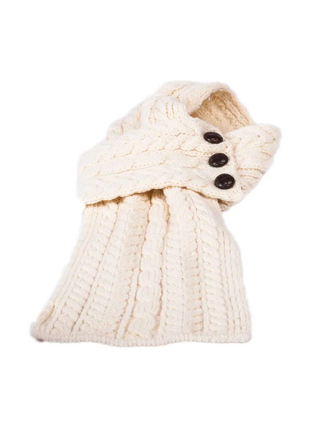 Merino Aran Loop Scarf