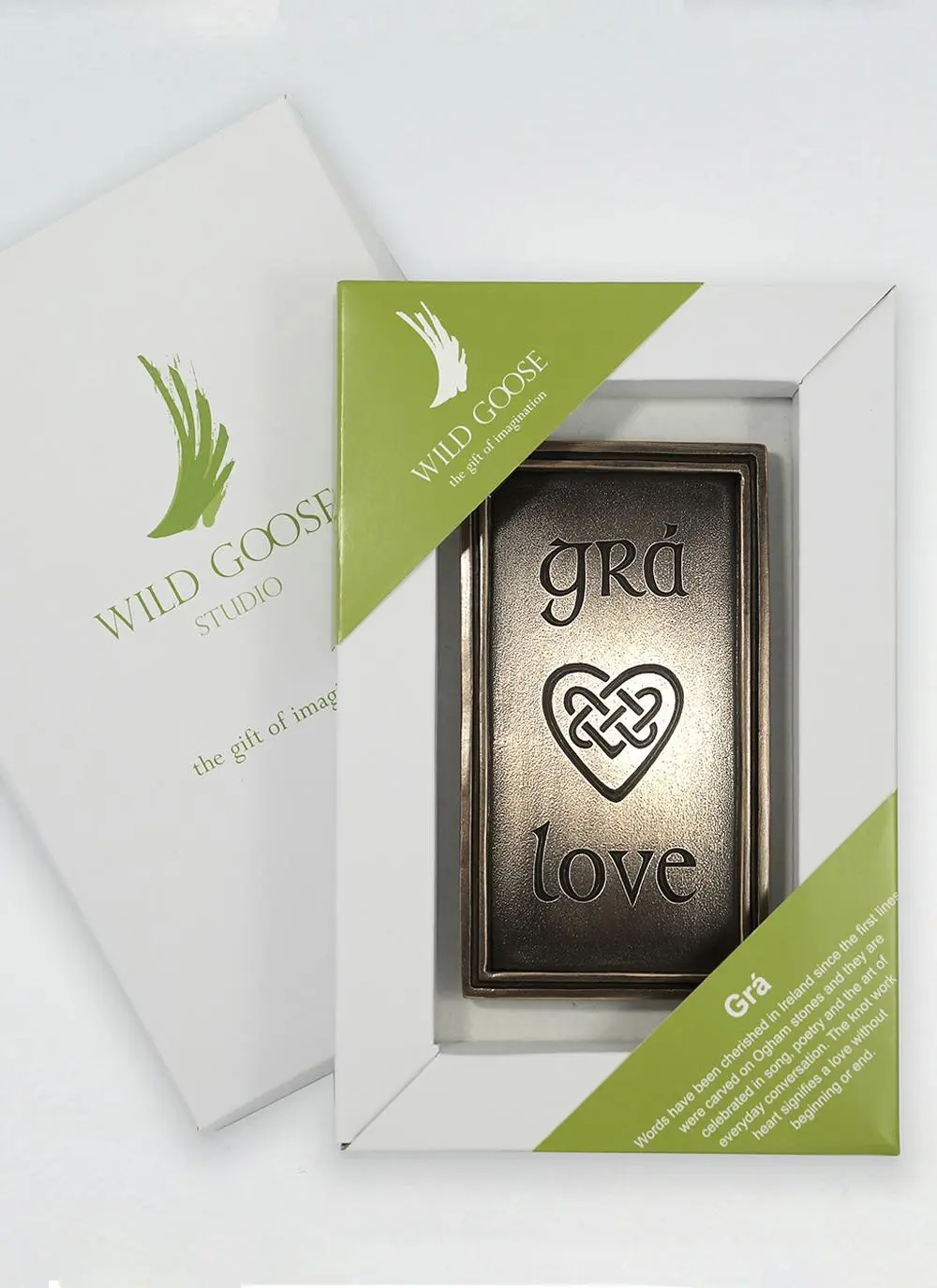 Gra - Love Bronze Wall Plaque