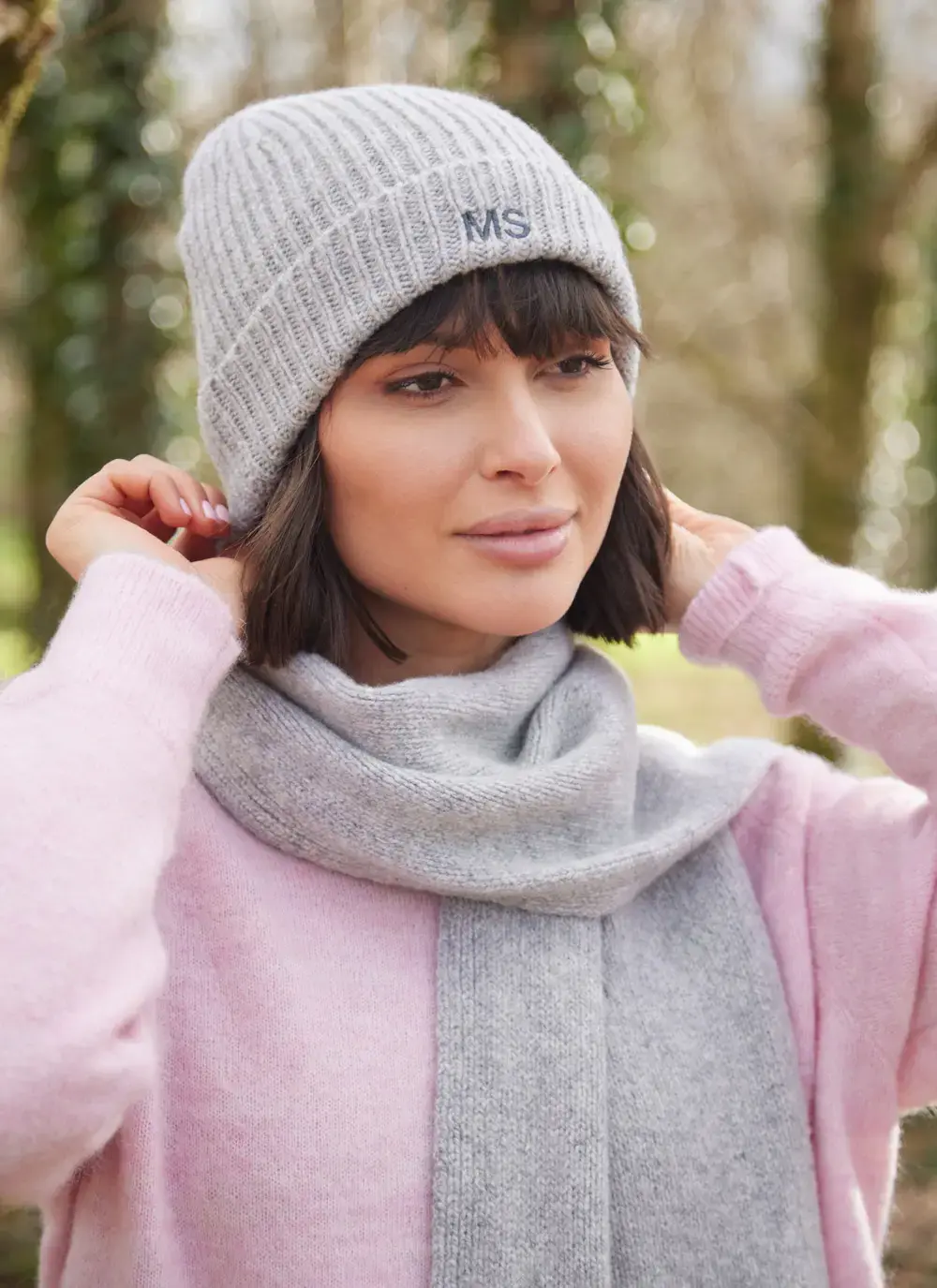 Personalized Cashmere Wool Beanie