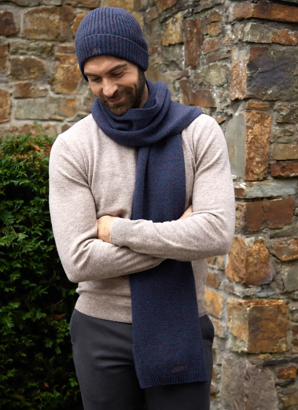 Personalized Wool Cashmere Scarf