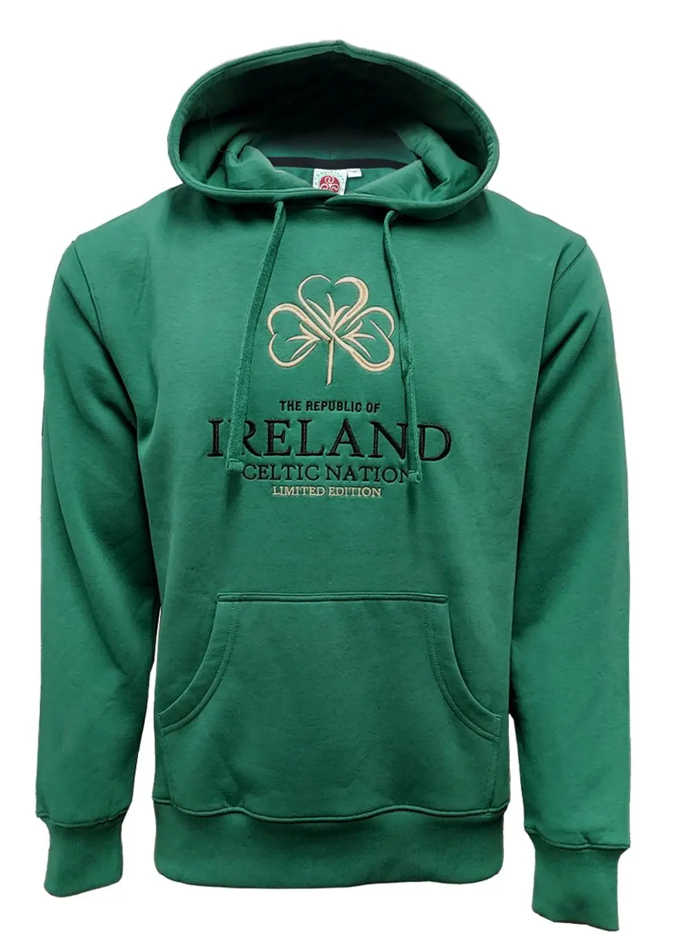 Mens Republic Of Ireland Shamrock Hoodie