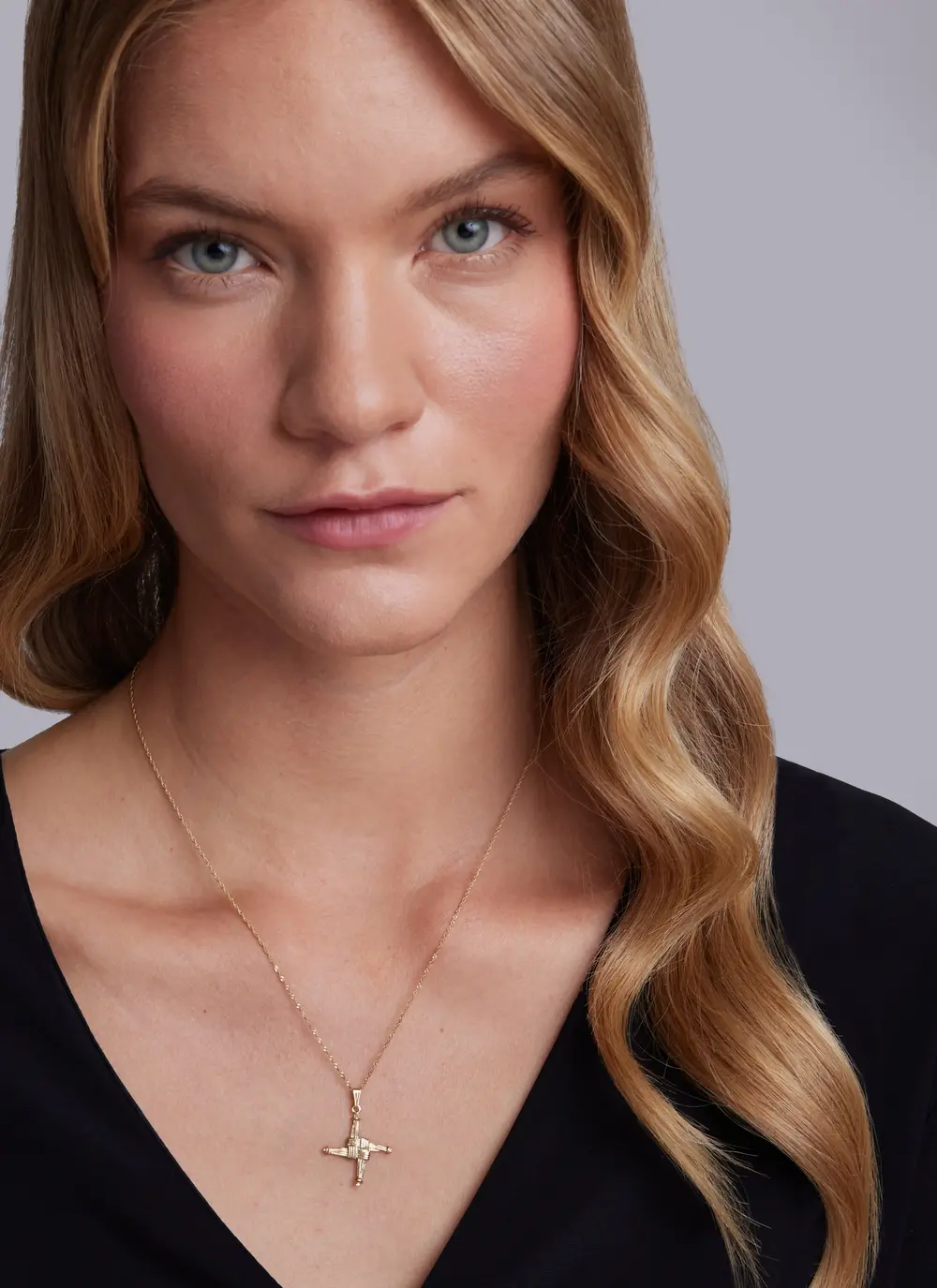 10ct Gold St Brigids Cross Pendant