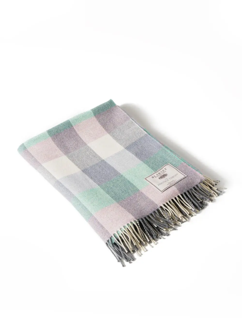 Wild Water Mint Supersoft Lambswool Throw