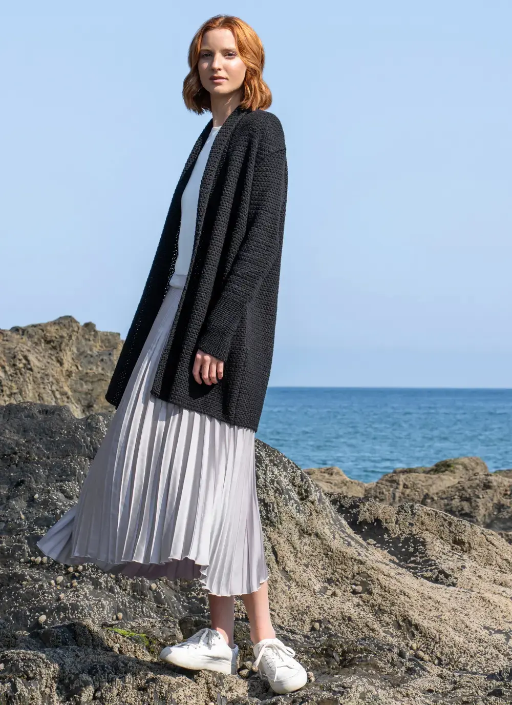 Kilcoole Textured Coatigan