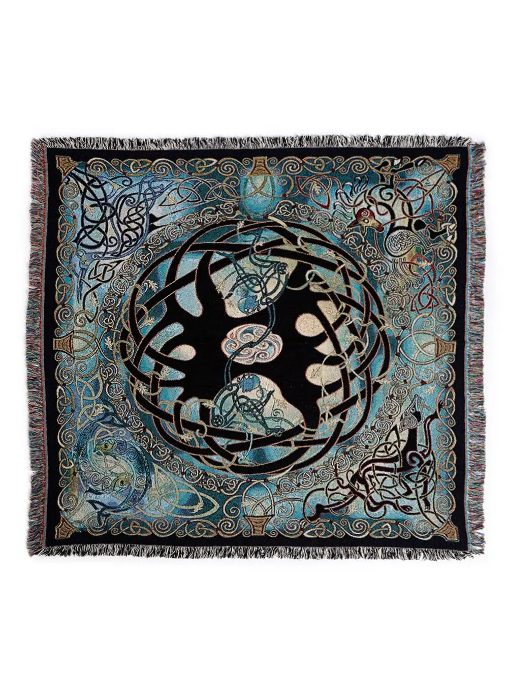 Celtic Tree of Life Cotton Throw