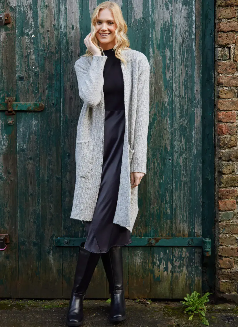 Alpaca Trench Coatigan