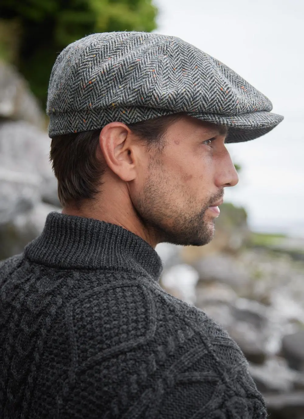 Mucros Wool Driving Cap