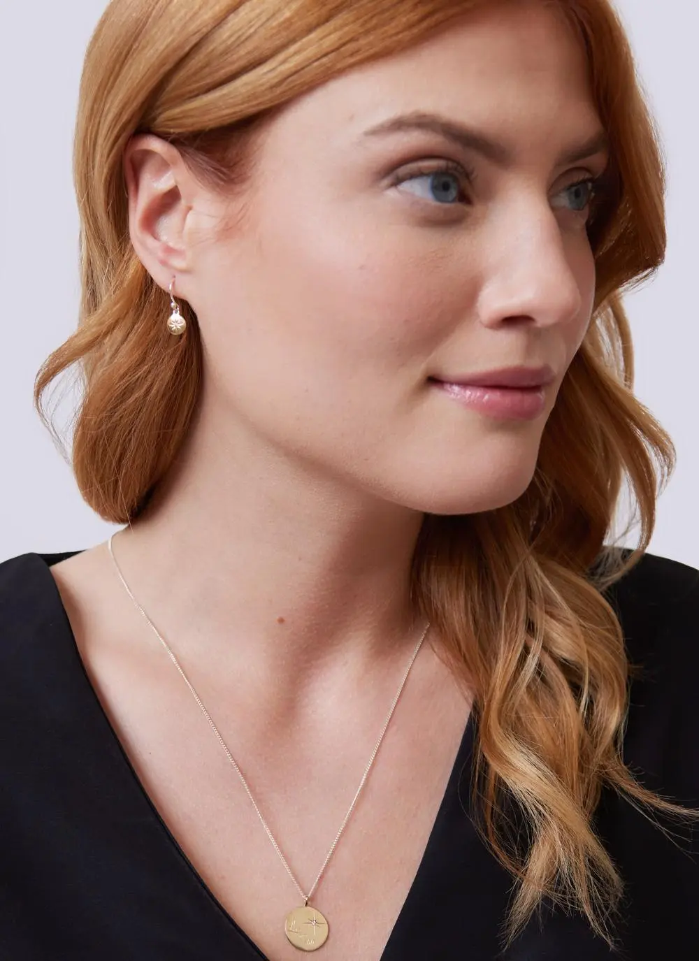 9ct Gold & Diamond Light My Way Large Pendant